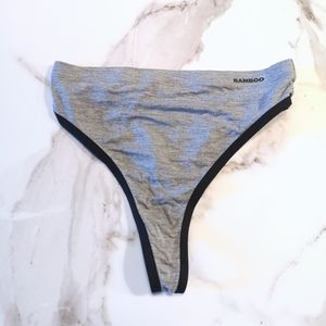 Bamboo Underwear Hipster Grey Medium